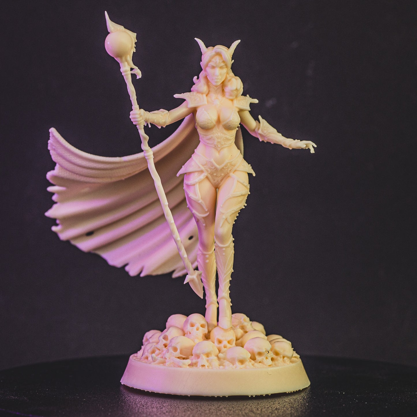 Mystic Makers - Dark Elf Elara - 75mm Pin Up/Figure/Model/Diorama