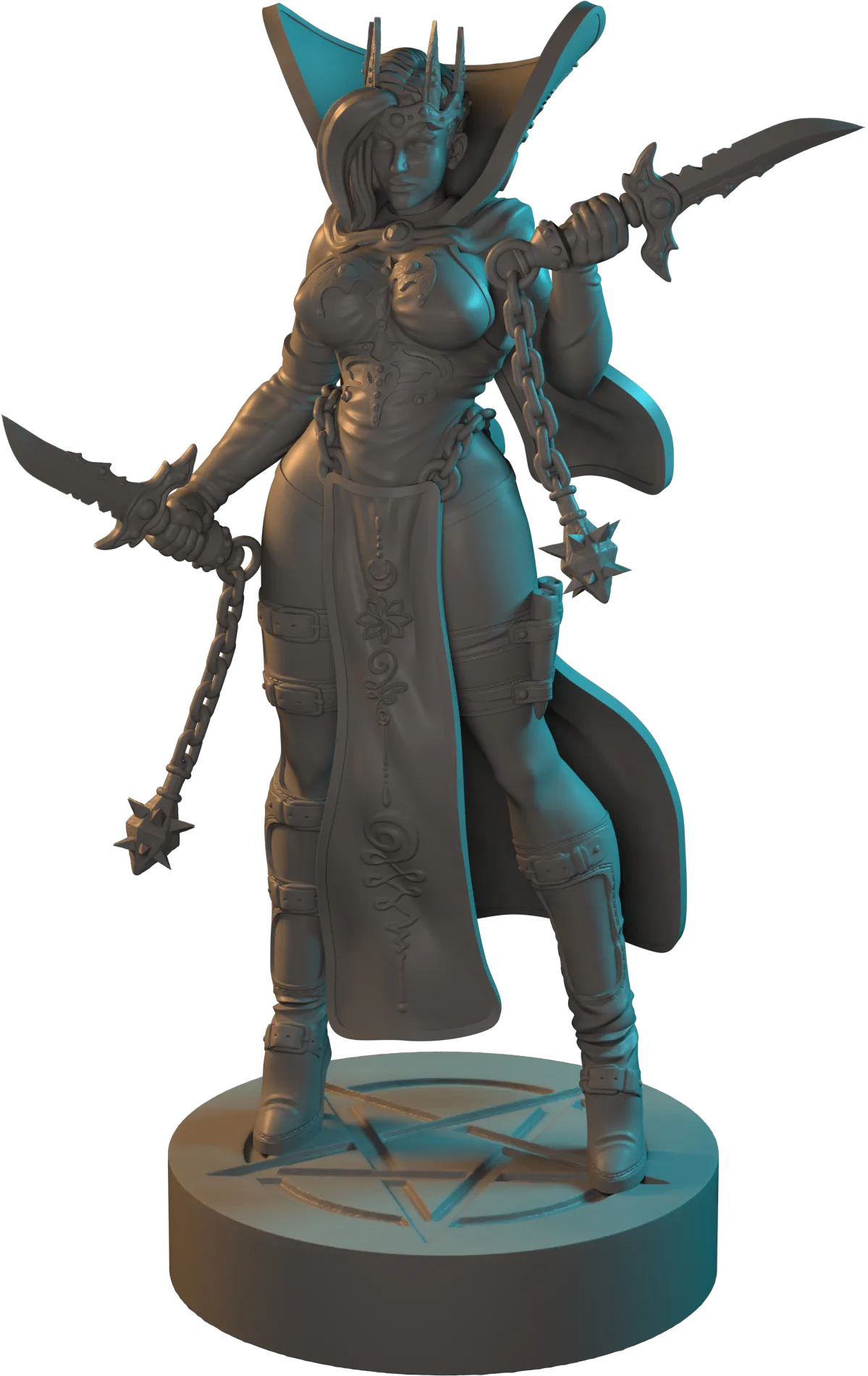 Clover Leaves - Fighter Girl #4 - Mili - 75mm Pin Up/Figure/Model/Diorama