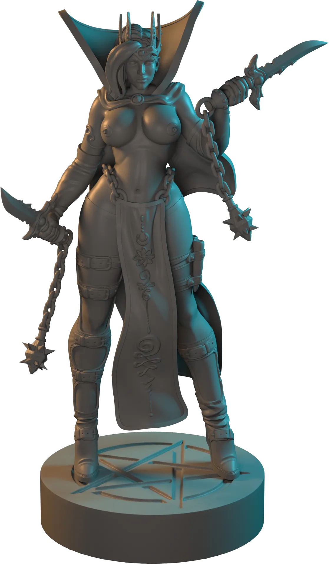 Clover Leaves - Fighter Girl #4 - Mili - 75mm Pin Up/Figure/Model/Diorama