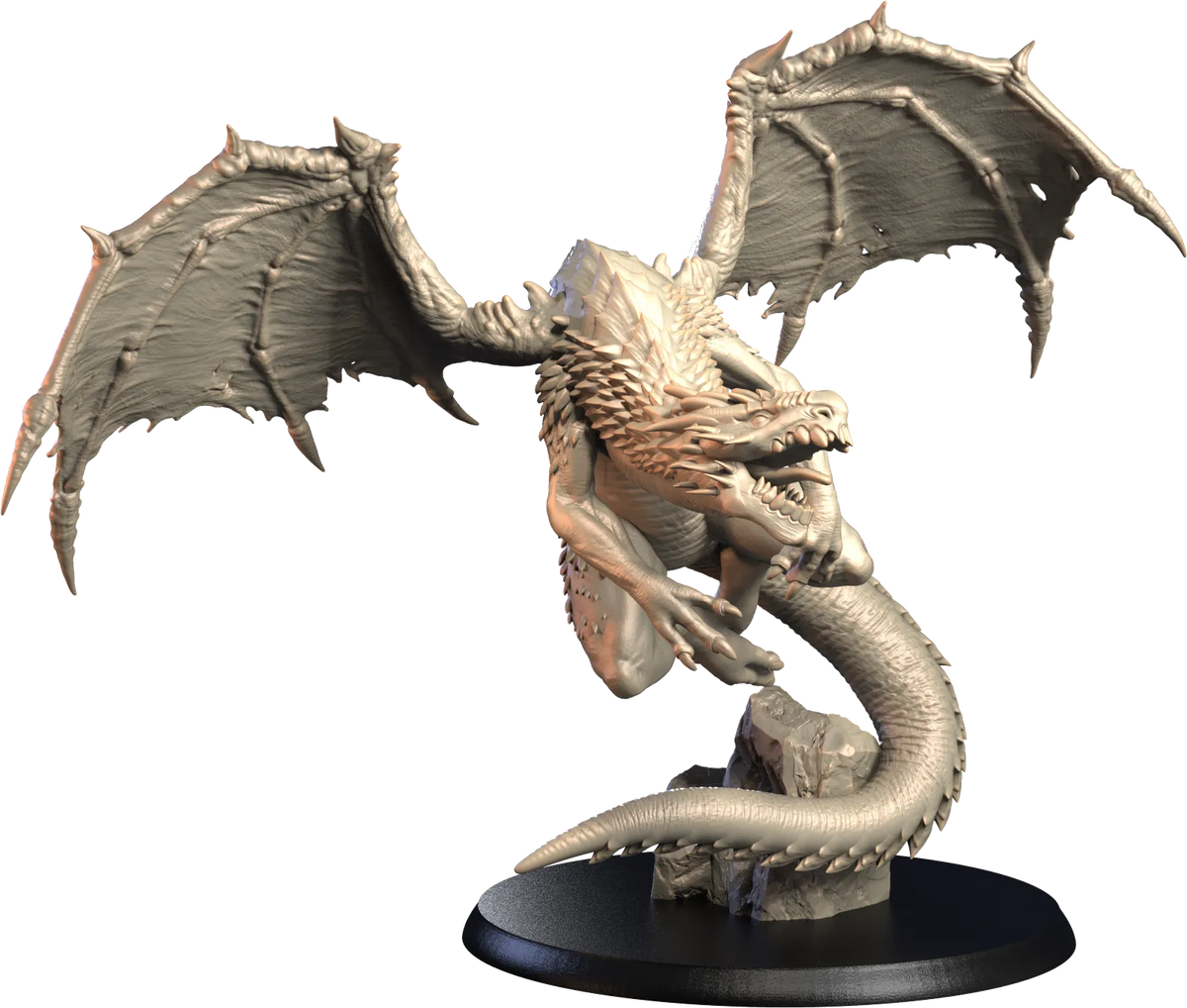 3D IPStudios - Dragons Worlds #2 - Mimrur - DnD/TTRPG Figure/Miniature