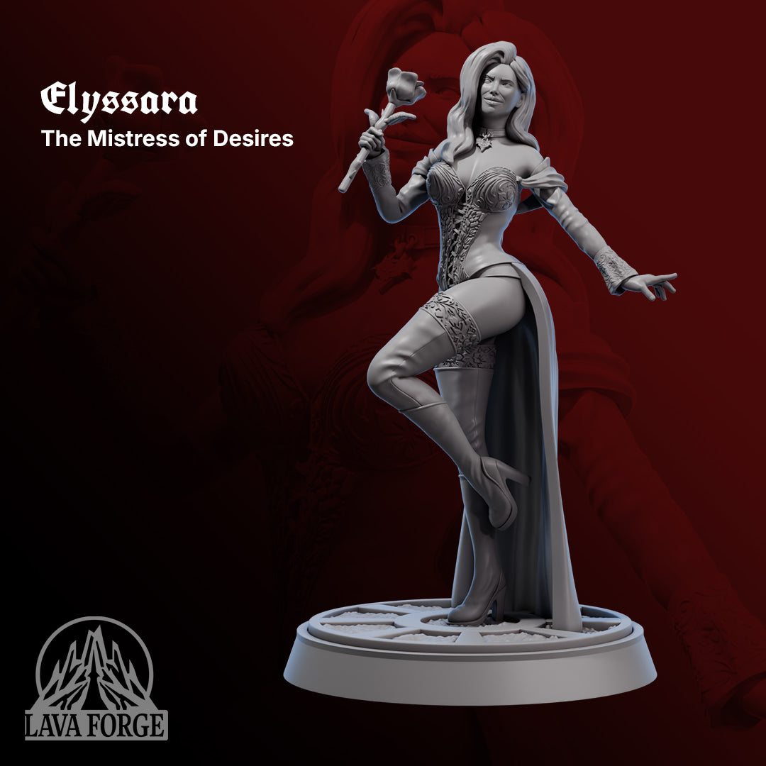 Lava Forge - Vampire Courtesan - DnD/TTRPG Figure/Miniature