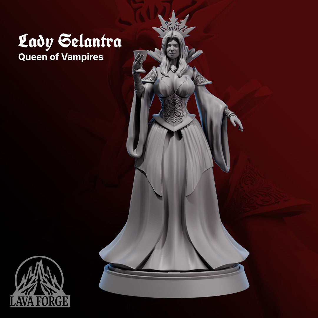 Lava Forge - Vampire Lady - DnD/TTRPG Figure/Miniature