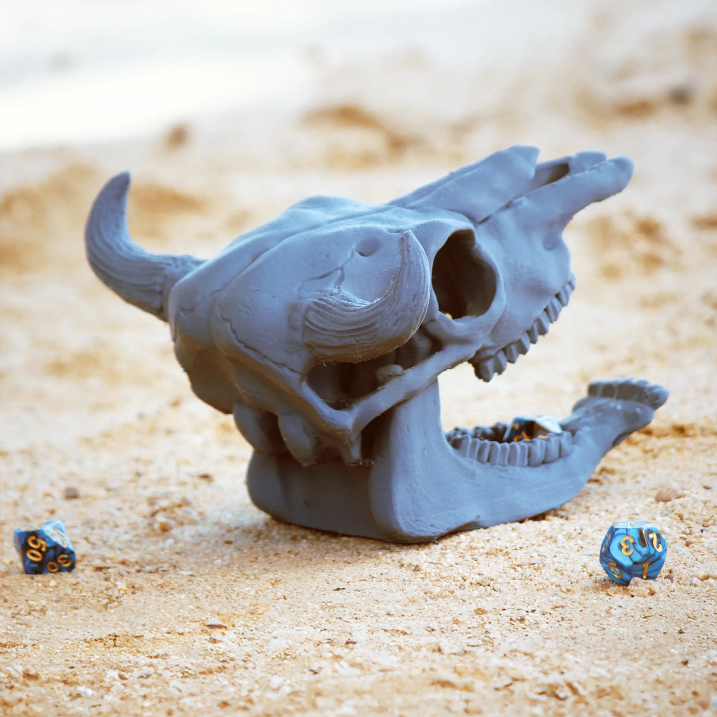 Safehold - Bull Skull Dice Tower - DnD/TTRPG Figure/Miniature