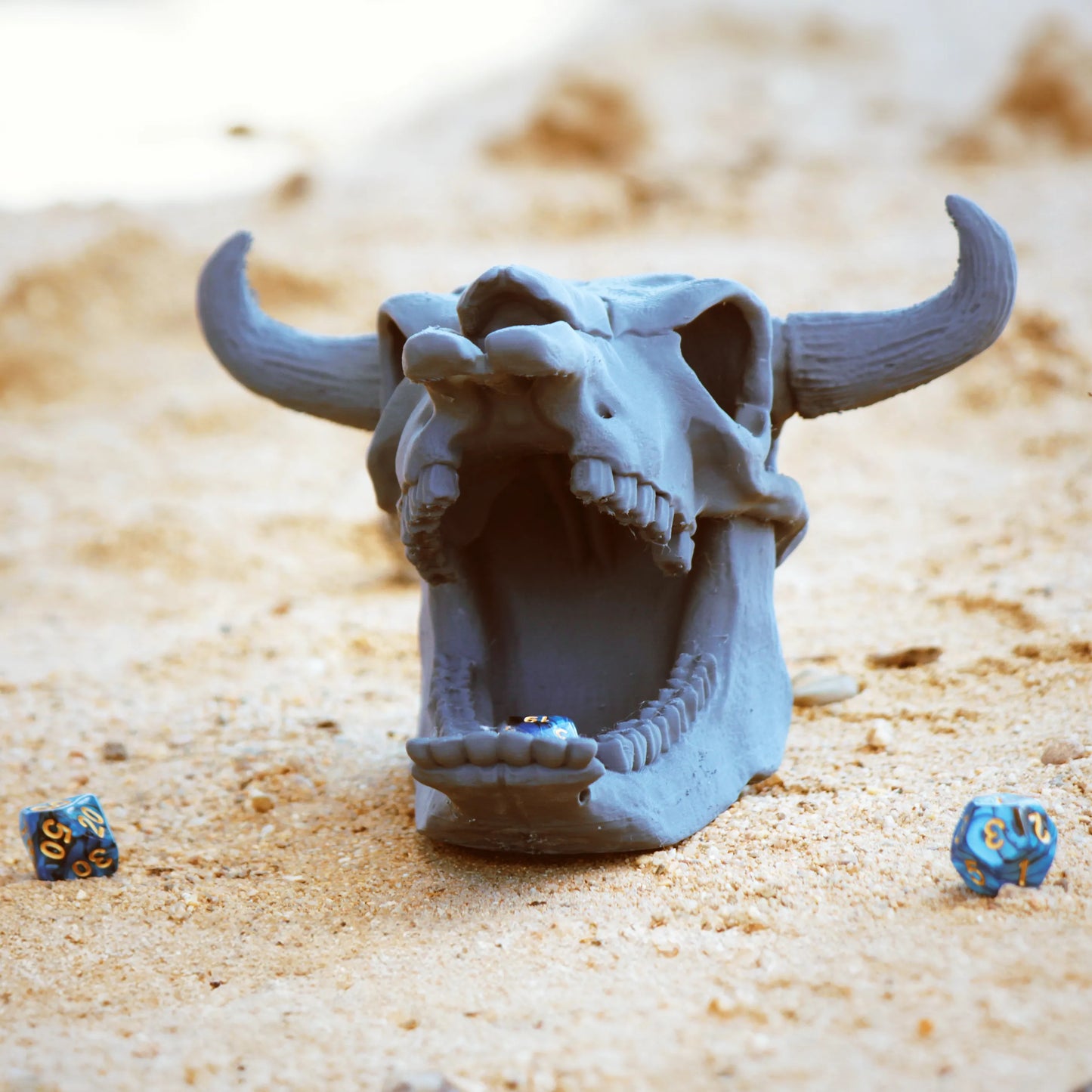 Safehold - Bull Skull Dice Tower - DnD/TTRPG Figure/Miniature