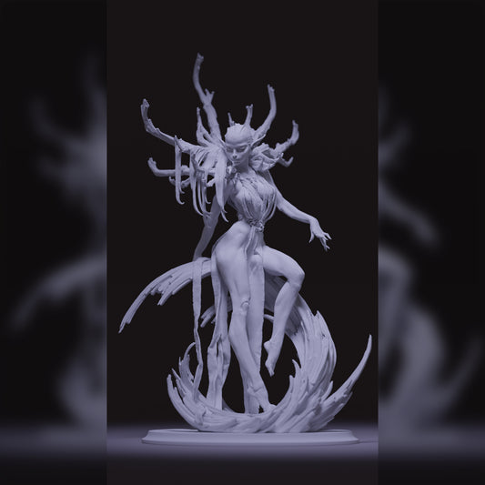 Blackthorn Miniatures - Whispering Forest - Dryad - 100mm Pin Up/Figure/Model/Diorama