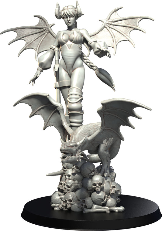 3D IPStudios - Female Warriors #1 - Morgathra - Pin Up/Figure/Model/Diorama - Helios3DPrinting