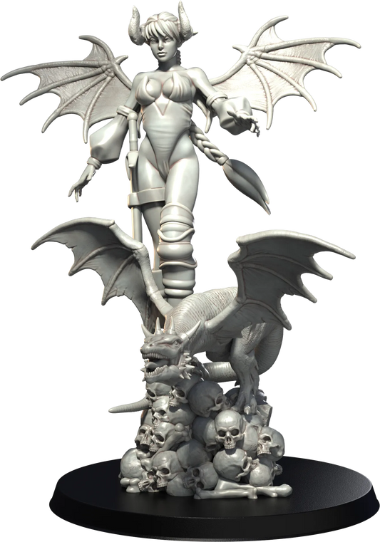 3D IPStudios - Female Warriors #1 - Morgathra - 75mm Pin Up/Figure/Model/Diorama
