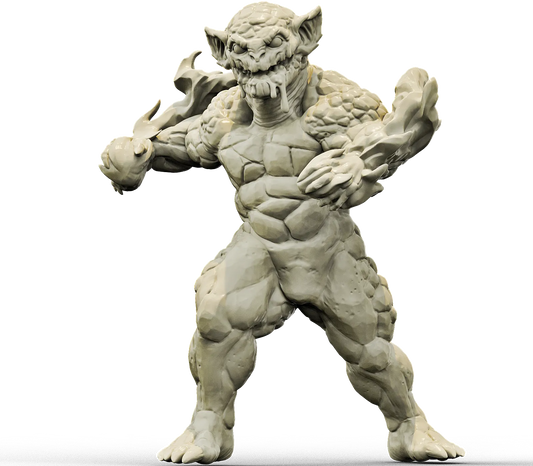 Brayan Nafarrate - Bestiary #4 - Magma Mephit #1 - DnD/TTRPG Figure/Miniature