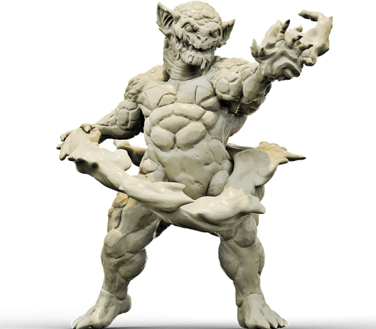 Brayan Nafarrate - Bestiary #4 - Magma Mephit #2 - DnD/TTRPG Figure/Miniature