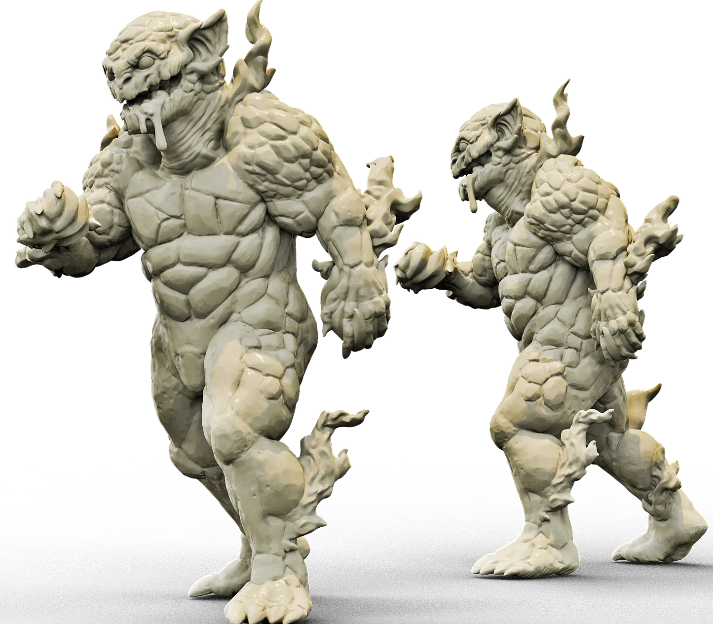 Brayan Nafarrate - Bestiary #4 - Magma Mephit #3 - DnD/TTRPG Figure/Miniature