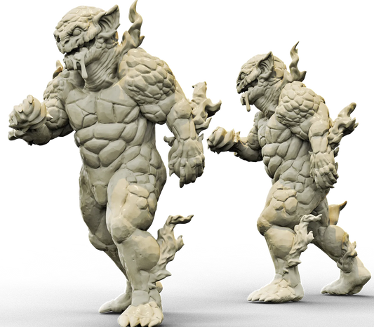 Brayan Nafarrate - Bestiary #4 - Magma Mephit #3 - DnD/TTRPG Figure/Miniature