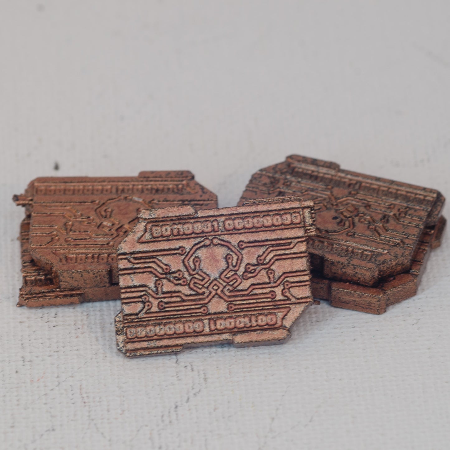 Unchained Games - Cyberpunk Coins x5 - DnD/TTRPG/Roleplaying/Wargames