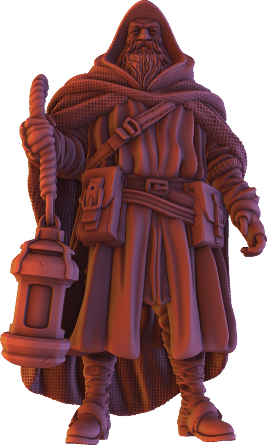 Forged Path - Willowbrook Village - Nightwatchman - DnD/TTRPG Figure/Miniature