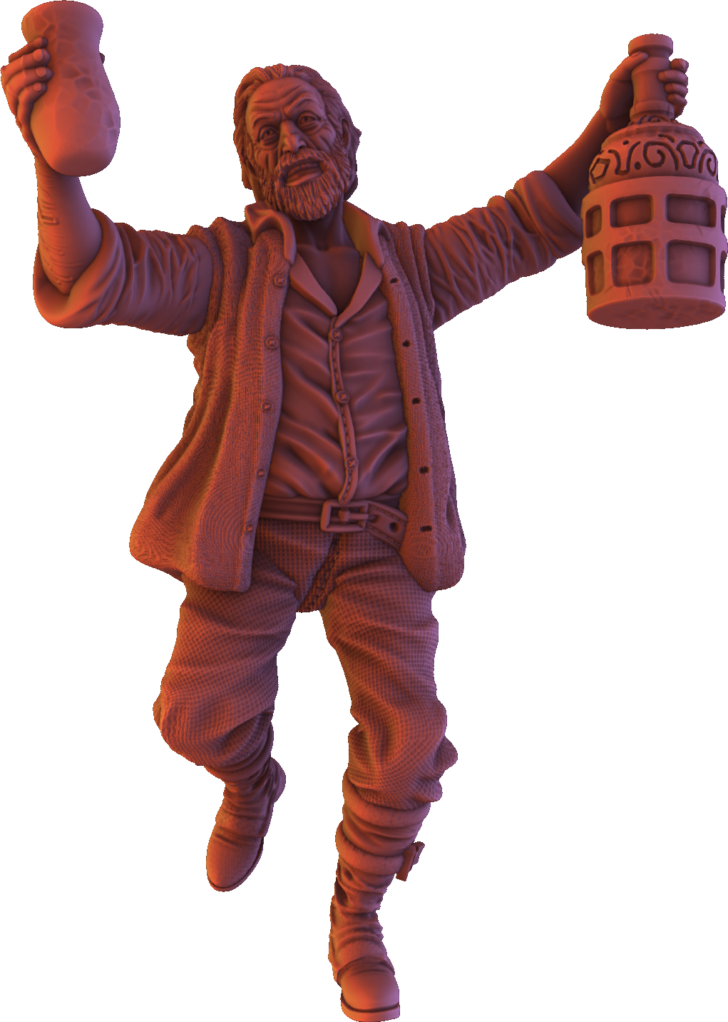 Forged Path - Willowbrook Village - Drunkard - DnD/TTRPG Figure/Miniature