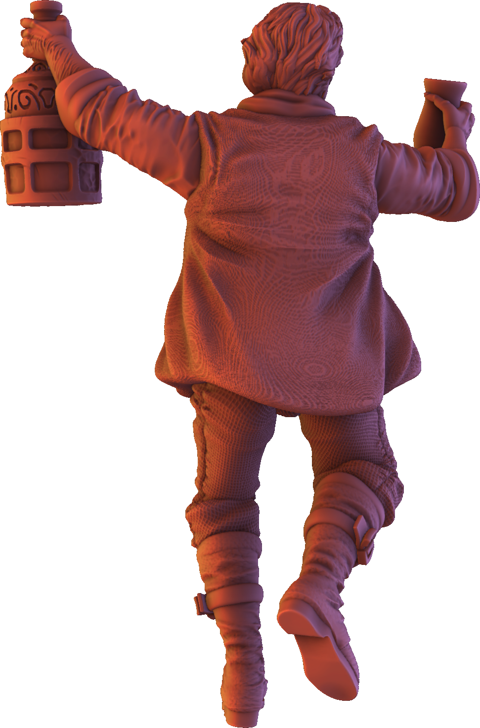 Forged Path - Willowbrook Village - Drunkard - DnD/TTRPG Figure/Miniature