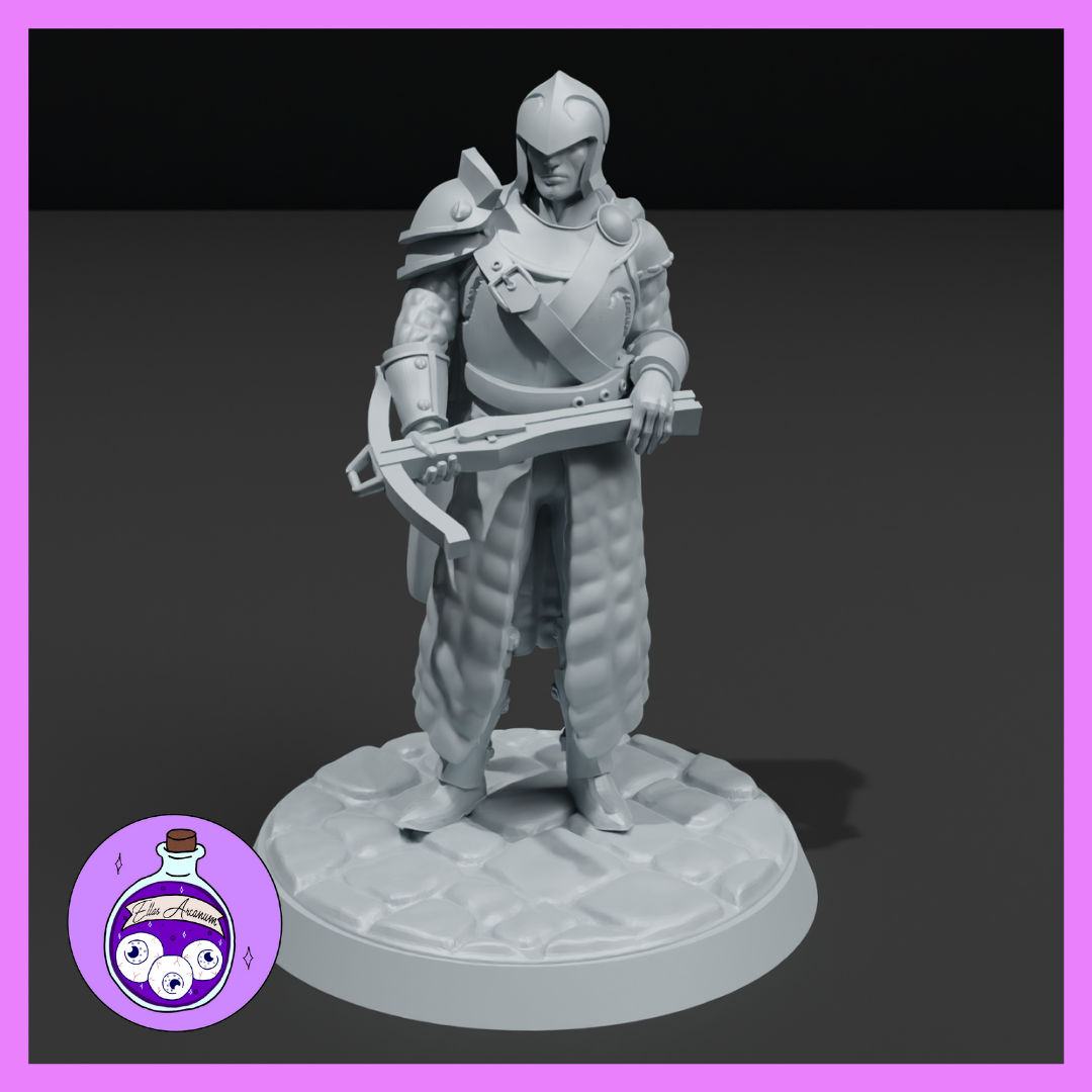 Ella's Arcanum - RPG Essentials #2 - Guard Male #2 - DnD/Pathfinder/TTRPG