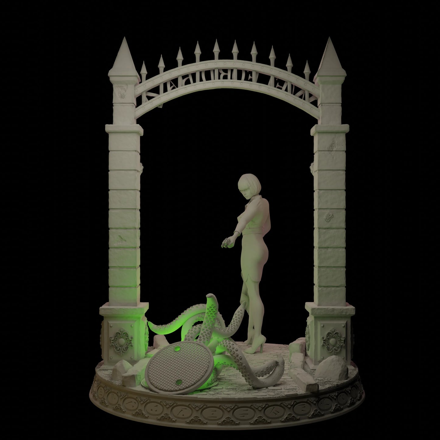 Cthulhu Girls - Secrets of the Welford Hall - Martha Rosebourne - 32/75mm DnD/TTRPG Figure/Miniature
