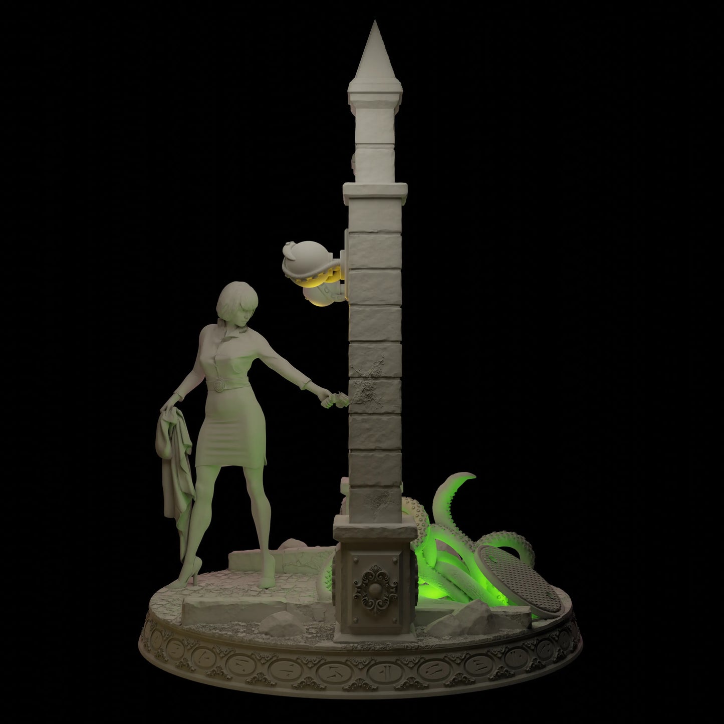 Cthulhu Girls - Secrets of the Welford Hall - Martha Rosebourne - 32/75mm DnD/TTRPG Figure/Miniature