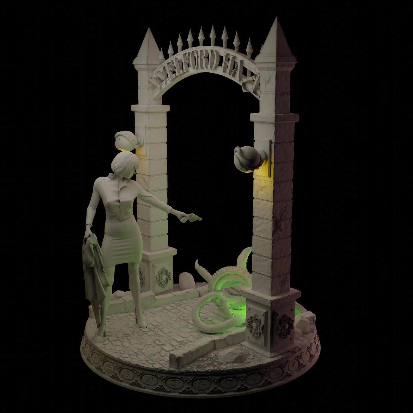 Cthulhu Girls - Secrets of the Welford Hall - Martha Rosebourne - 32/75mm DnD/TTRPG Figure/Miniature