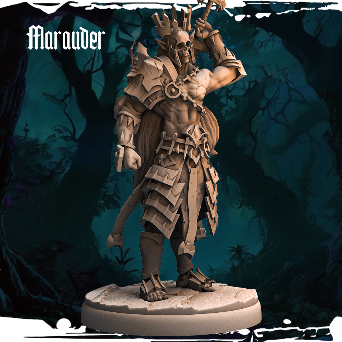 Monolith Arts - Dark Elves - Maurauder - DnD/TTRPG Figure/Miniature