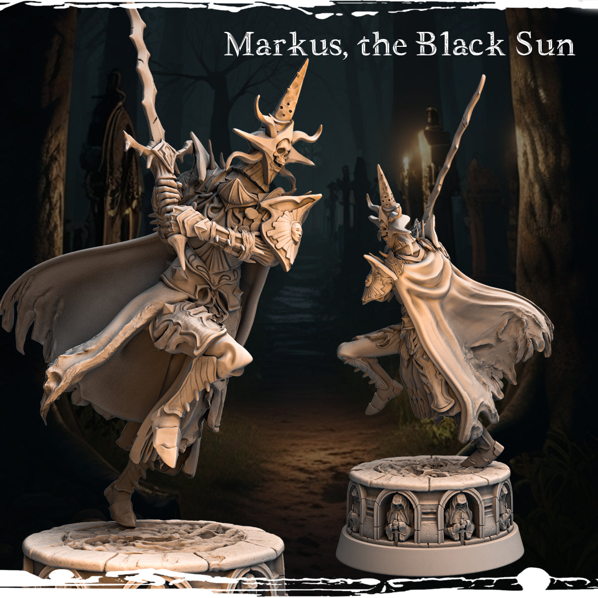 Monolith Arts - Marked by Darkness - Markus - 75mm Pin Up/Figure/Model/Diorama
