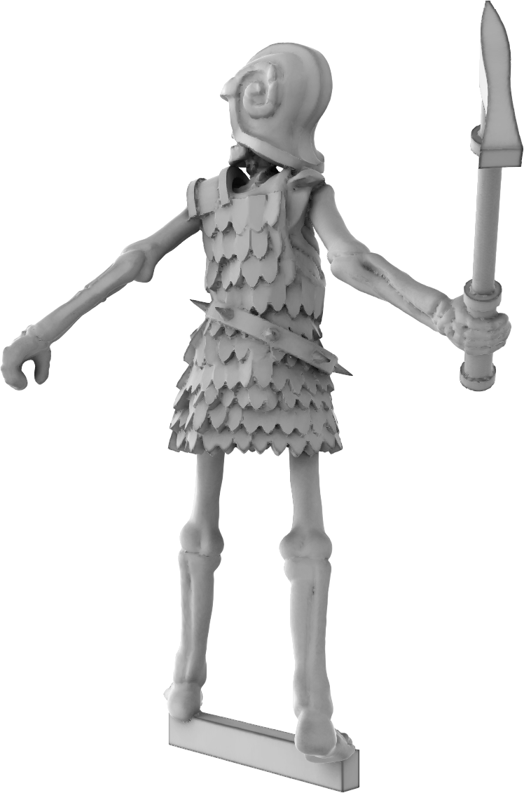 Medusa Miniatures - Villians - Skeleton Armoured - DnD/TTRPG/Roleplaying/Wargames