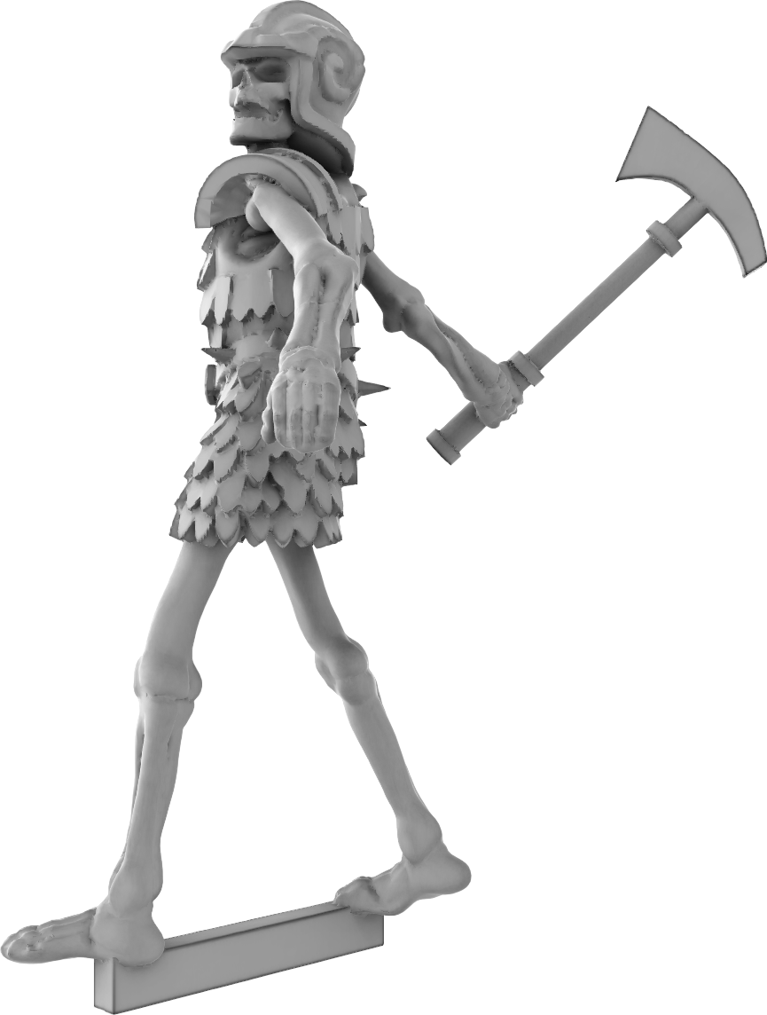 Medusa Miniatures - Villians - Skeleton Armoured - DnD/TTRPG/Roleplaying/Wargames