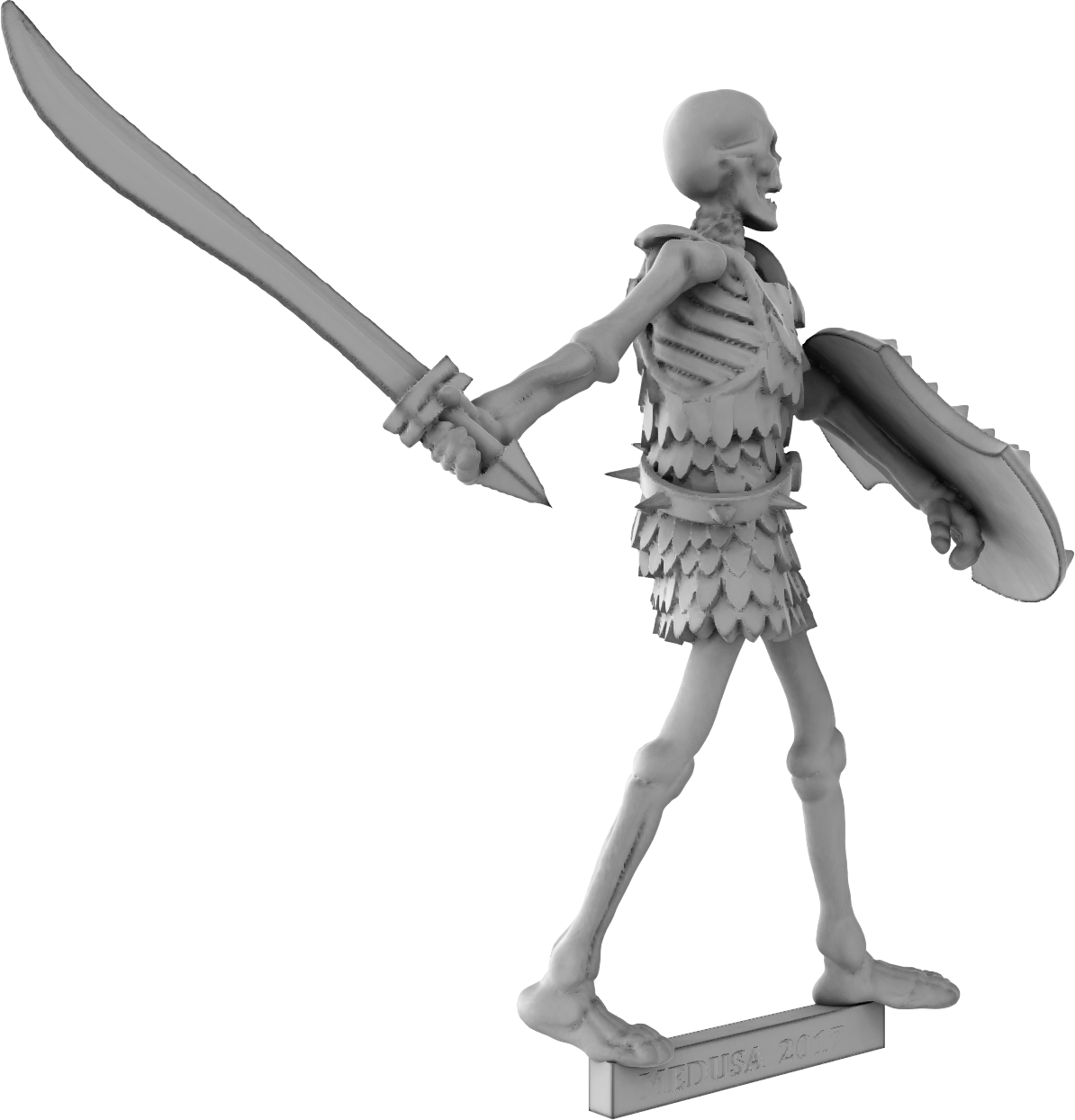 Medusa Miniatures - Villians - Skeleton - DnD/TTRPG/Roleplaying/Wargames