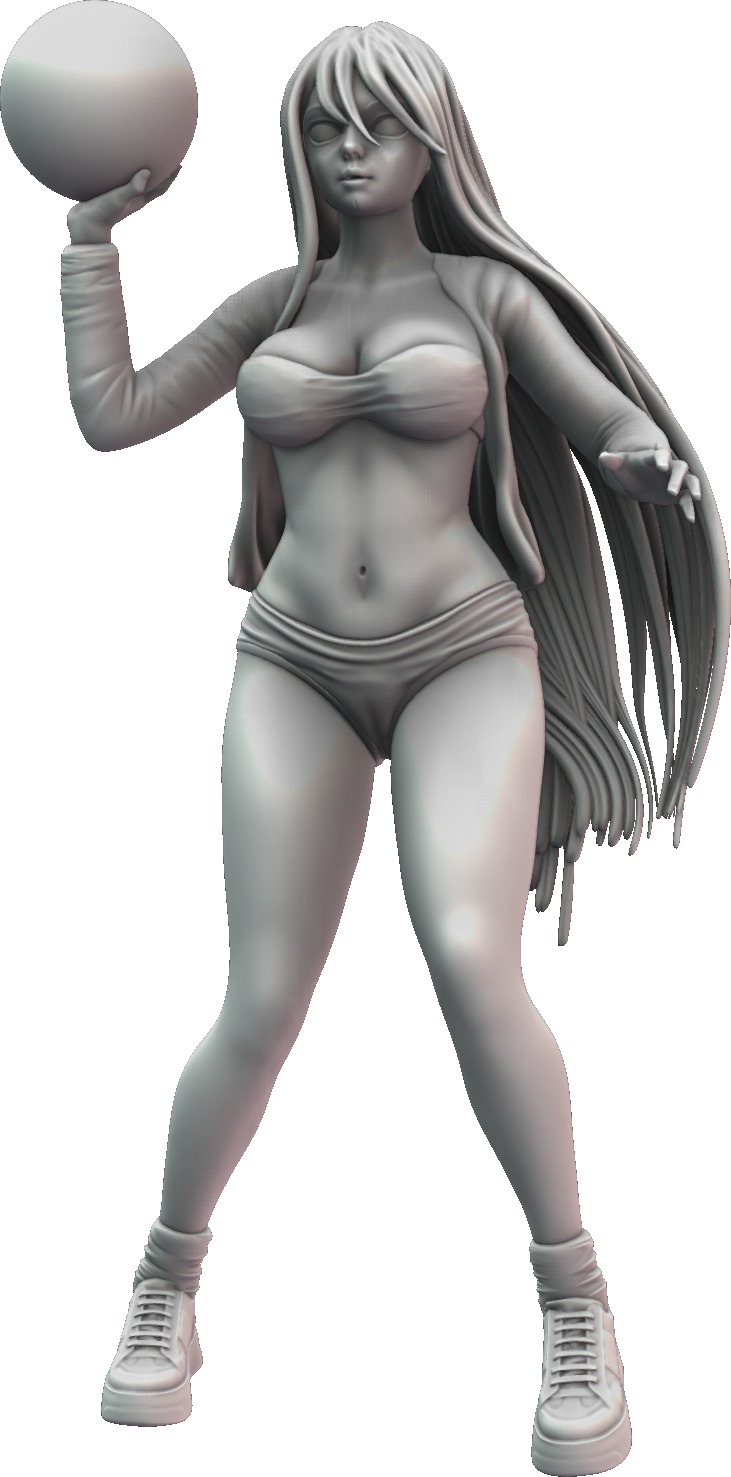 Tatiana Klein - Curvaceous Resin #1 - Vollyball - 75/200mm Pin Up/Figure/Model/Diorama
