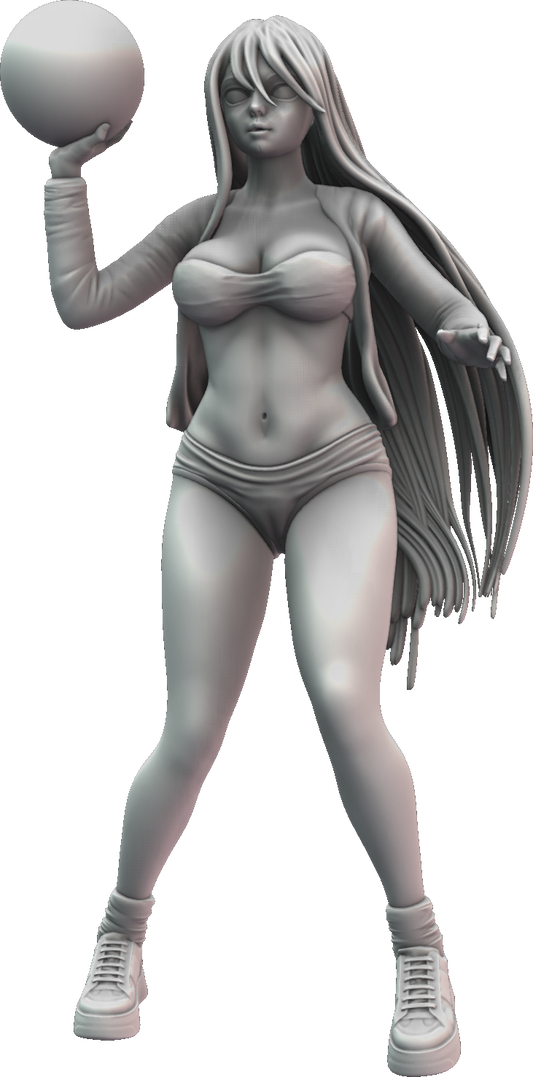 Tatiana Klein - Curvaceous Resin #1 - Vollyball - 75/200mm Pin Up/Figure/Model/Diorama