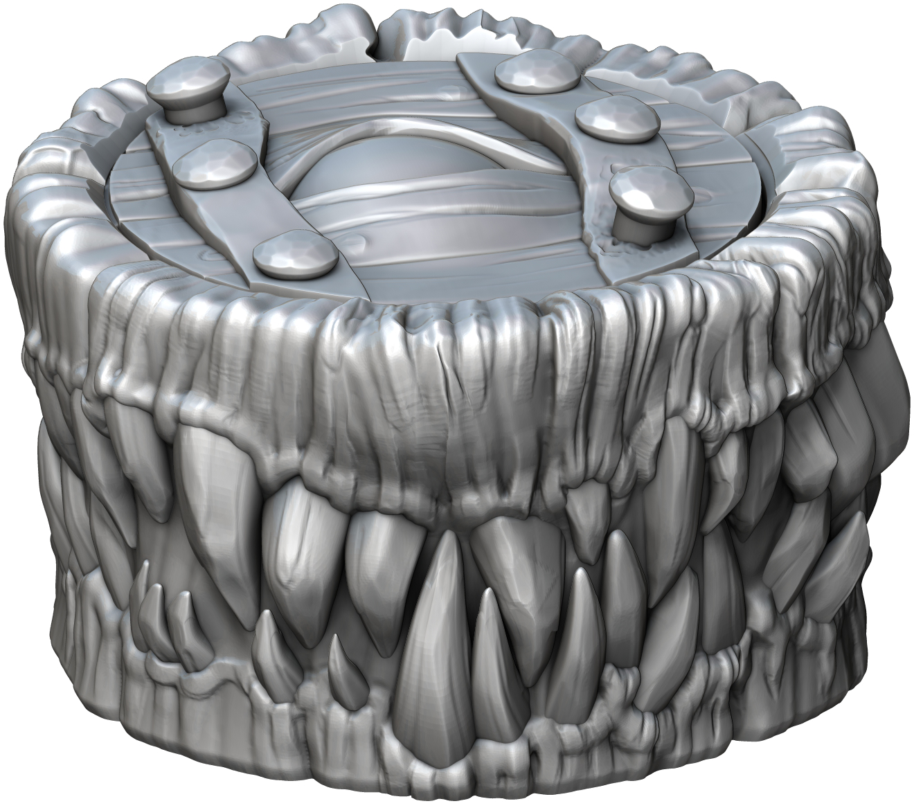 Ars Moriendi - Mythic Dice Box - Mimic - DnD/TTRPG/Roleplaying/Wargames - Helios3DPrinting