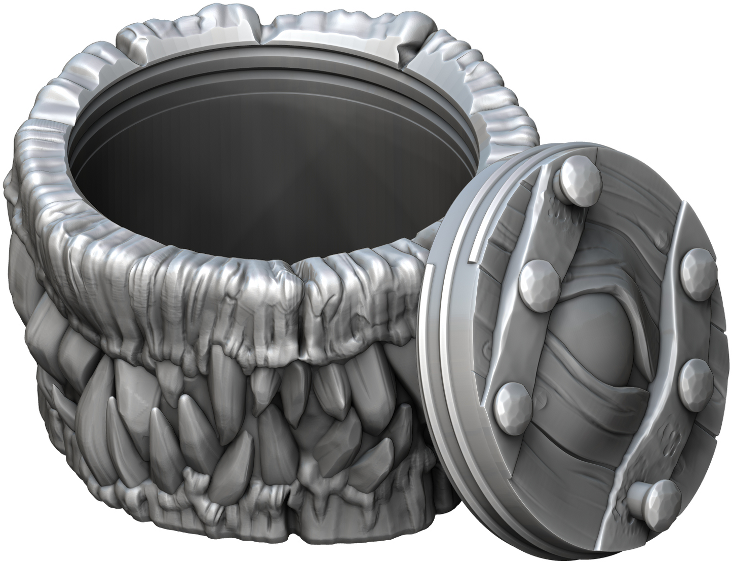 Ars Moriendi - Mythic Dice Box - Mimic - DnD/TTRPG/Roleplaying/Wargames - Helios3DPrinting