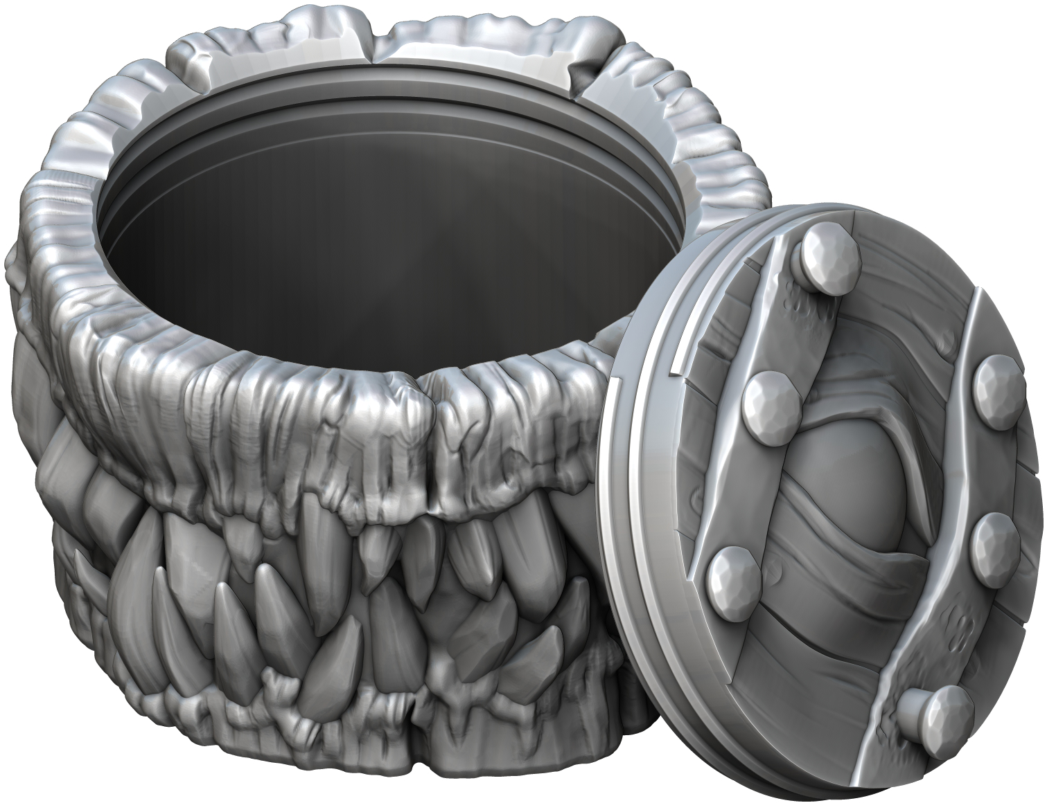 Ars Moriendi - Mythic Dice Box - Mimic - DnD/TTRPG/Roleplaying/Wargames - Helios3DPrinting