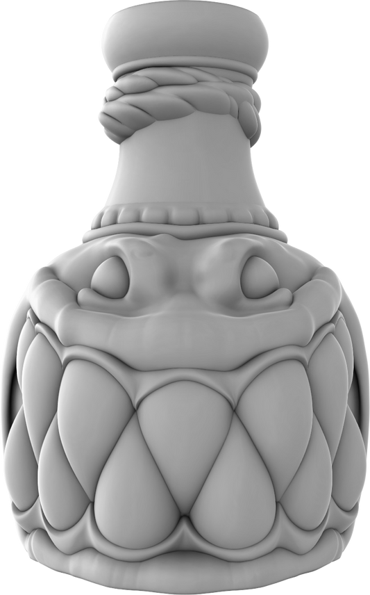 Ars Moriendi - Mythic Potion Dice Holder - Mimic - DnD/TTRPG/Roleplaying/Wargames - Helios3DPrinting