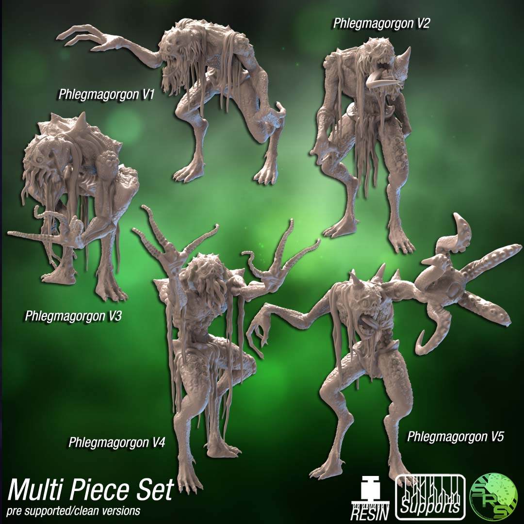 Sync Ratio - Mire Minions - Phlegmagorgon #1 - DnD/TTRPG Figure/Miniature