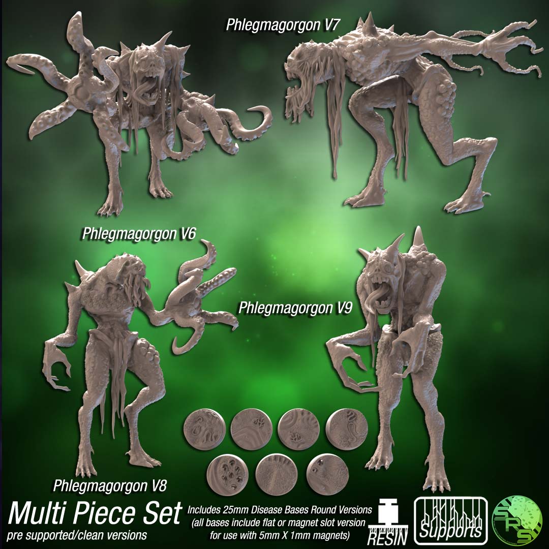 Sync Ratio - Mire Minions - Phlegmagorgon #2 - DnD/TTRPG Figure/Miniature