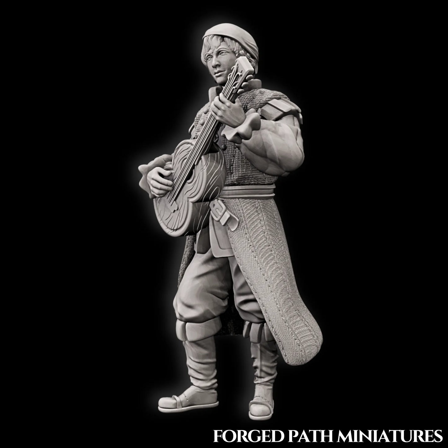 Forged Path - Willowbrook Circus - Minstrel - DnD/Pathfinder/TTRPG Figure
