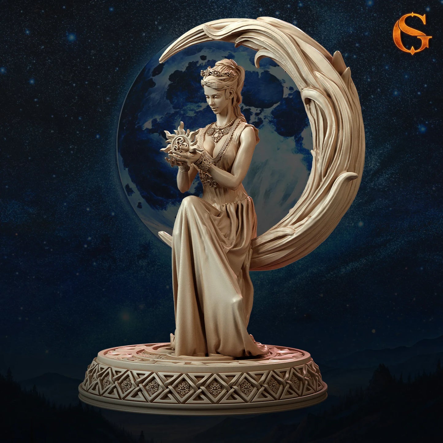 Solgoodcreations - Djinn Miriam - 75/140mm Pin Up/Figure/Model/Diorama