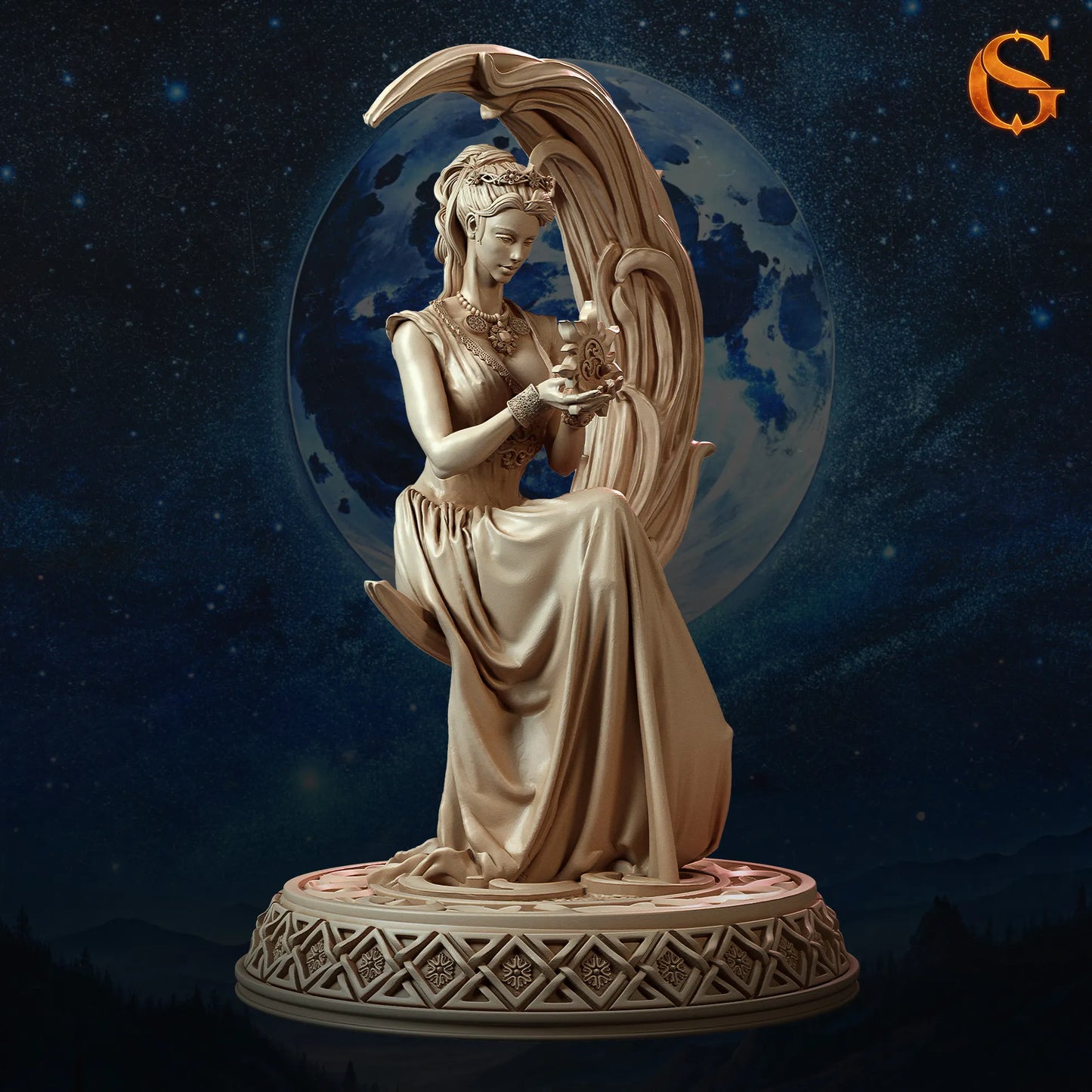 Solgoodcreations - Djinn Miriam - 75/140mm Pin Up/Figure/Model/Diorama