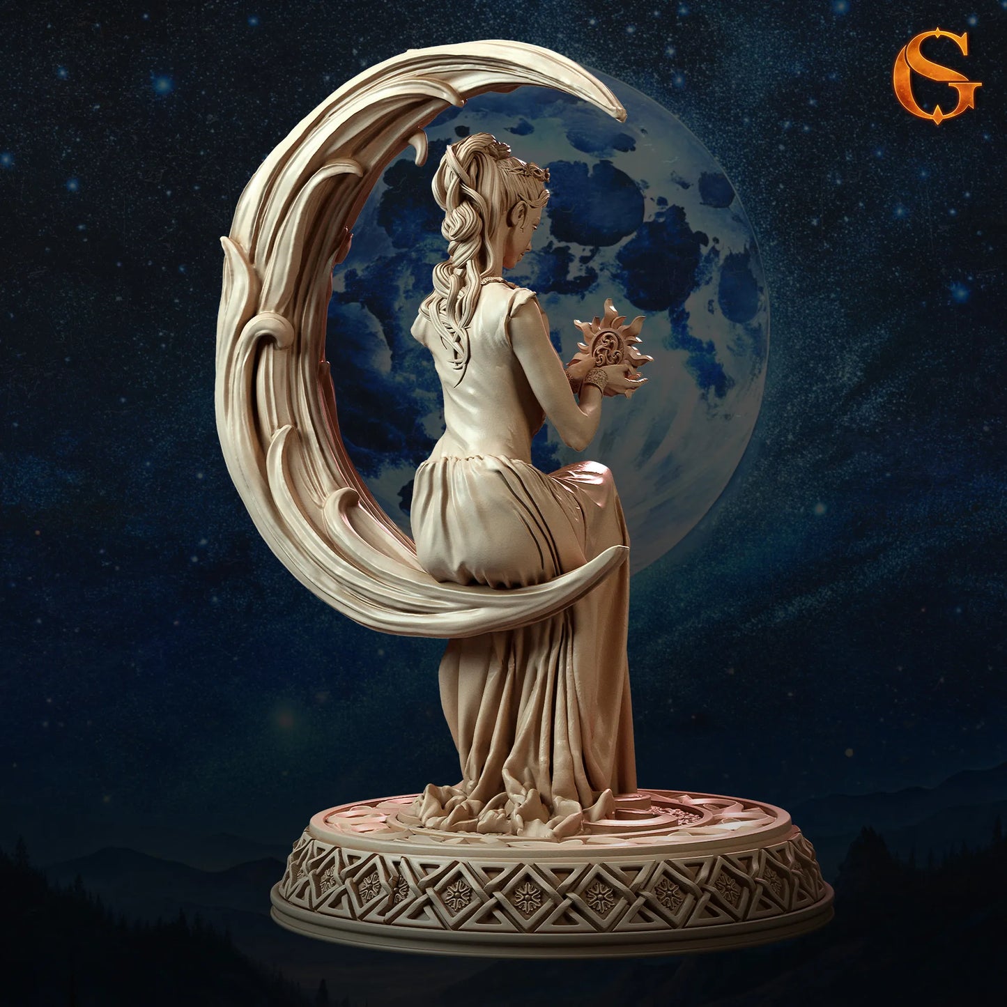 Solgoodcreations - Djinn Miriam - 75/140mm Pin Up/Figure/Model/Diorama