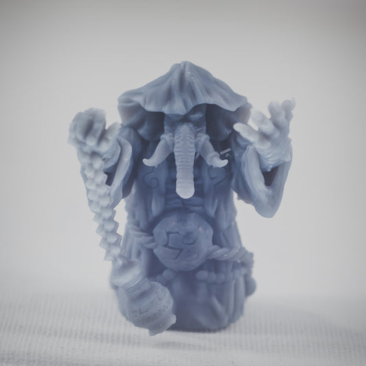 Mojibake - Cult of Chterr-Fagn - Loxodon Acolyte - DnD/TTRPG Figure/Miniature