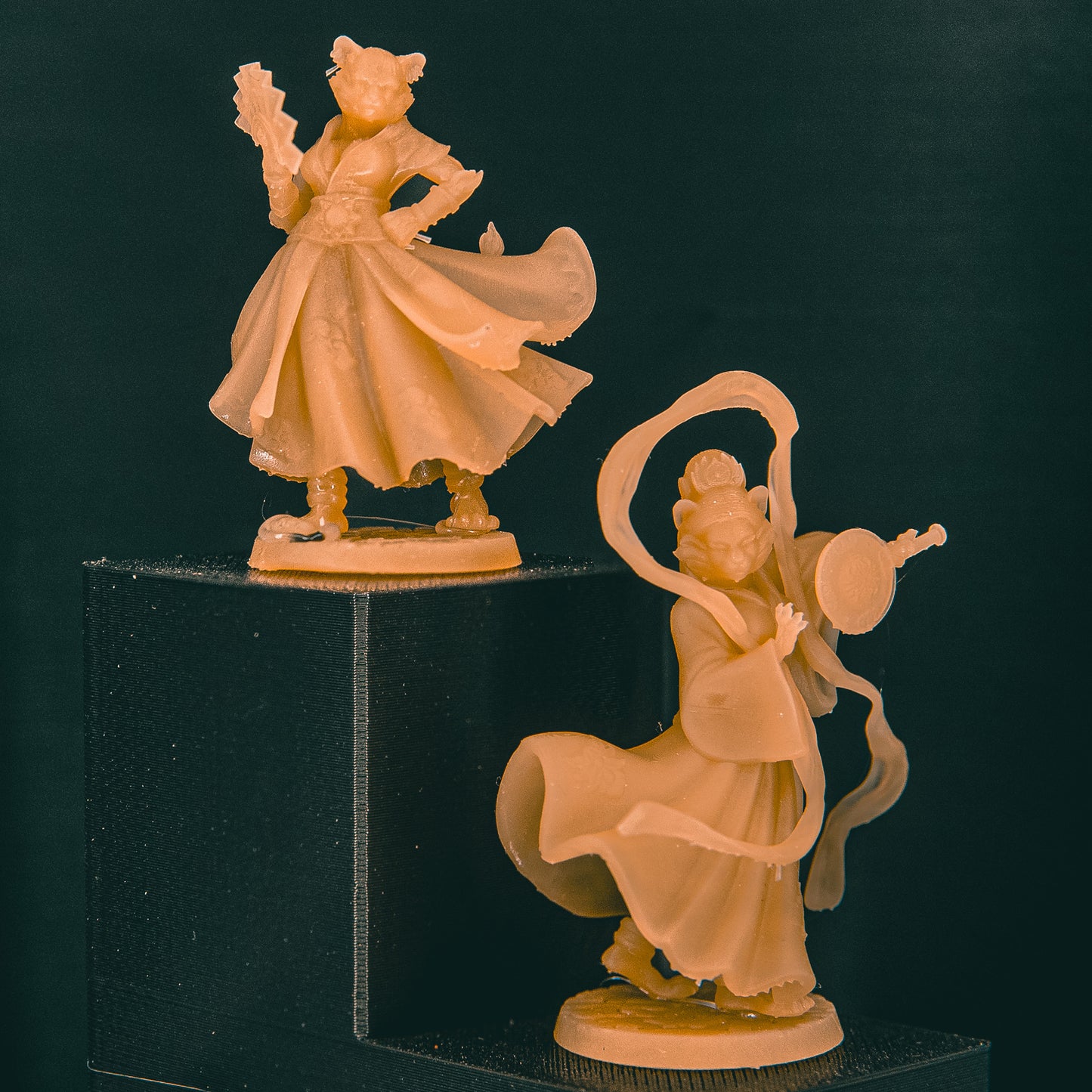 Mojibake - Battle for Xiuyu - Tabaxi Princess - DnD/TTRPG Figure/Miniature