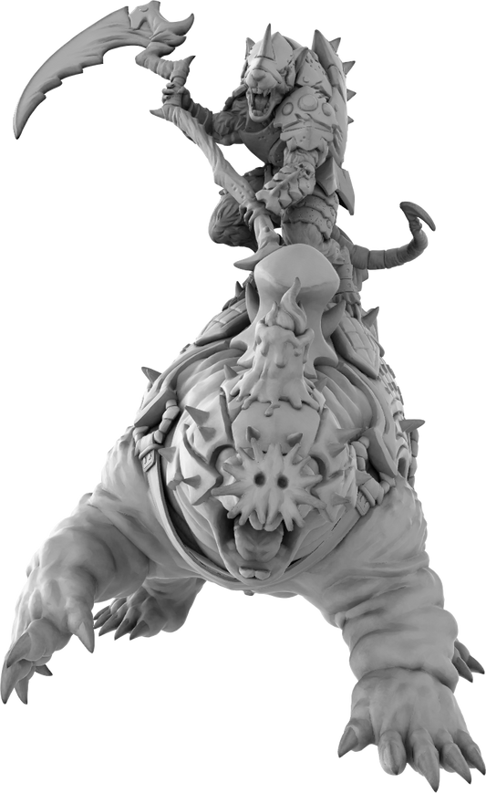 Brayan Nafarrate - Rat w/Mole #1 - DnD/TTRPG Figure/Miniature