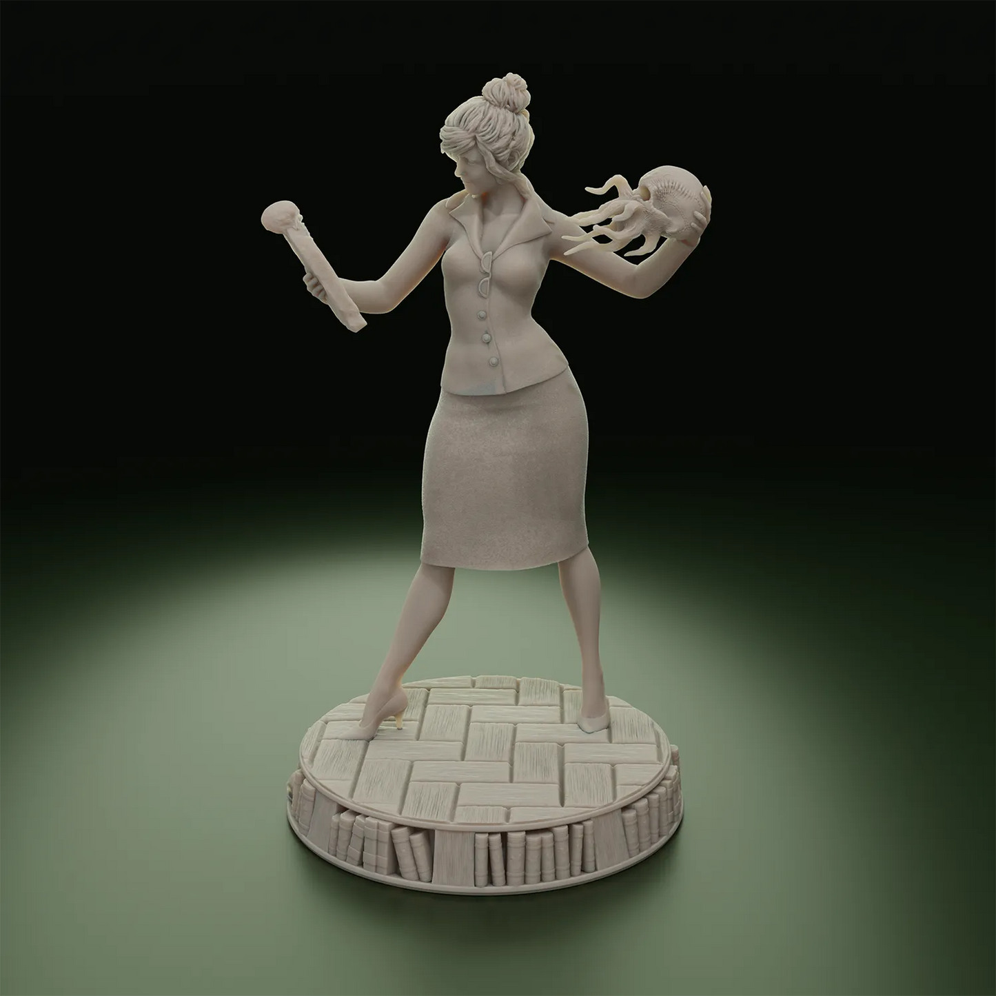 Cthulhu Girls - Topsfield Horror - Mona Lozetti - 32/75mm DnD/TTRPG Figure/Miniature