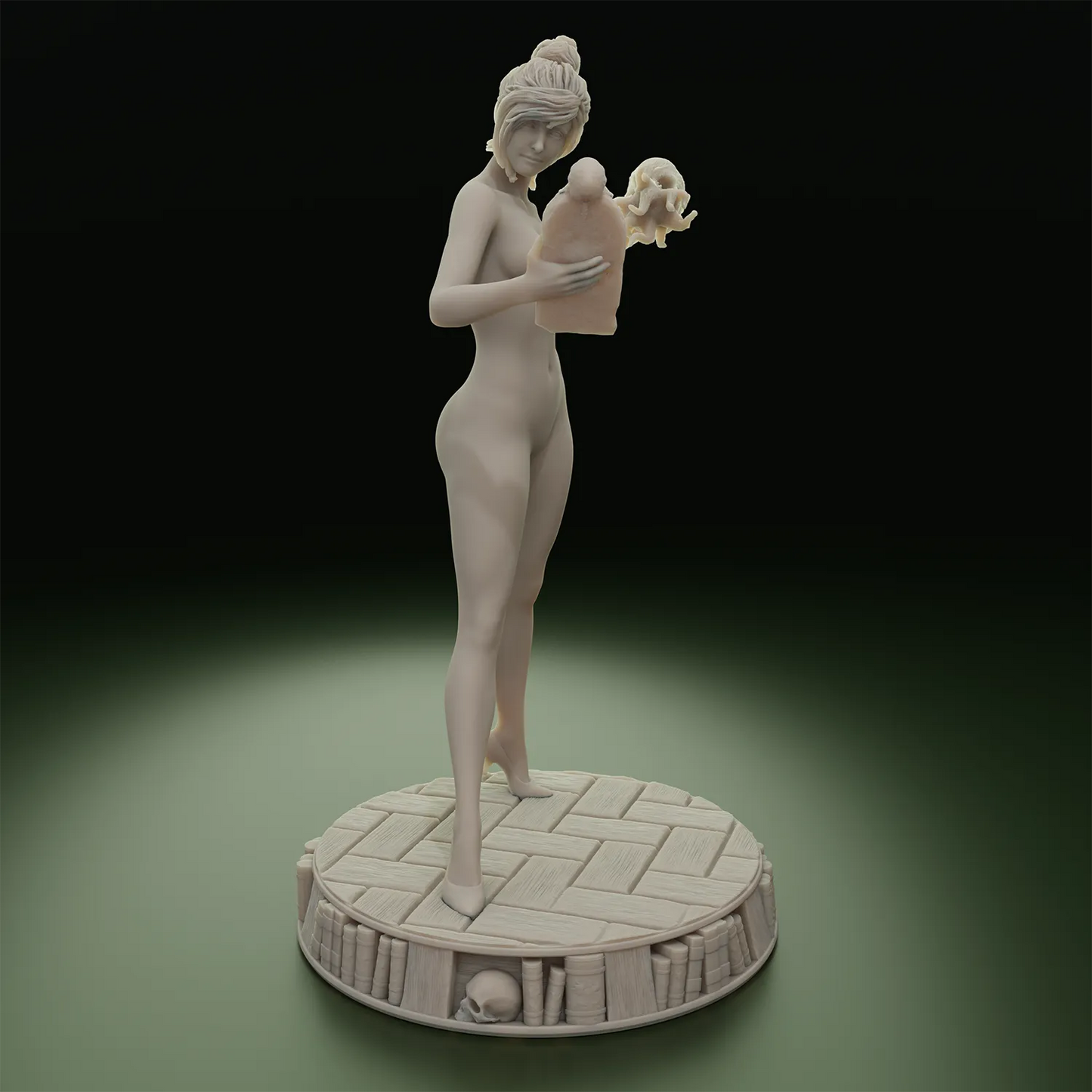 Cthulhu Girls - Topsfield Horror - Mona Lozetti - 32/75mm DnD/TTRPG Figure/Miniature