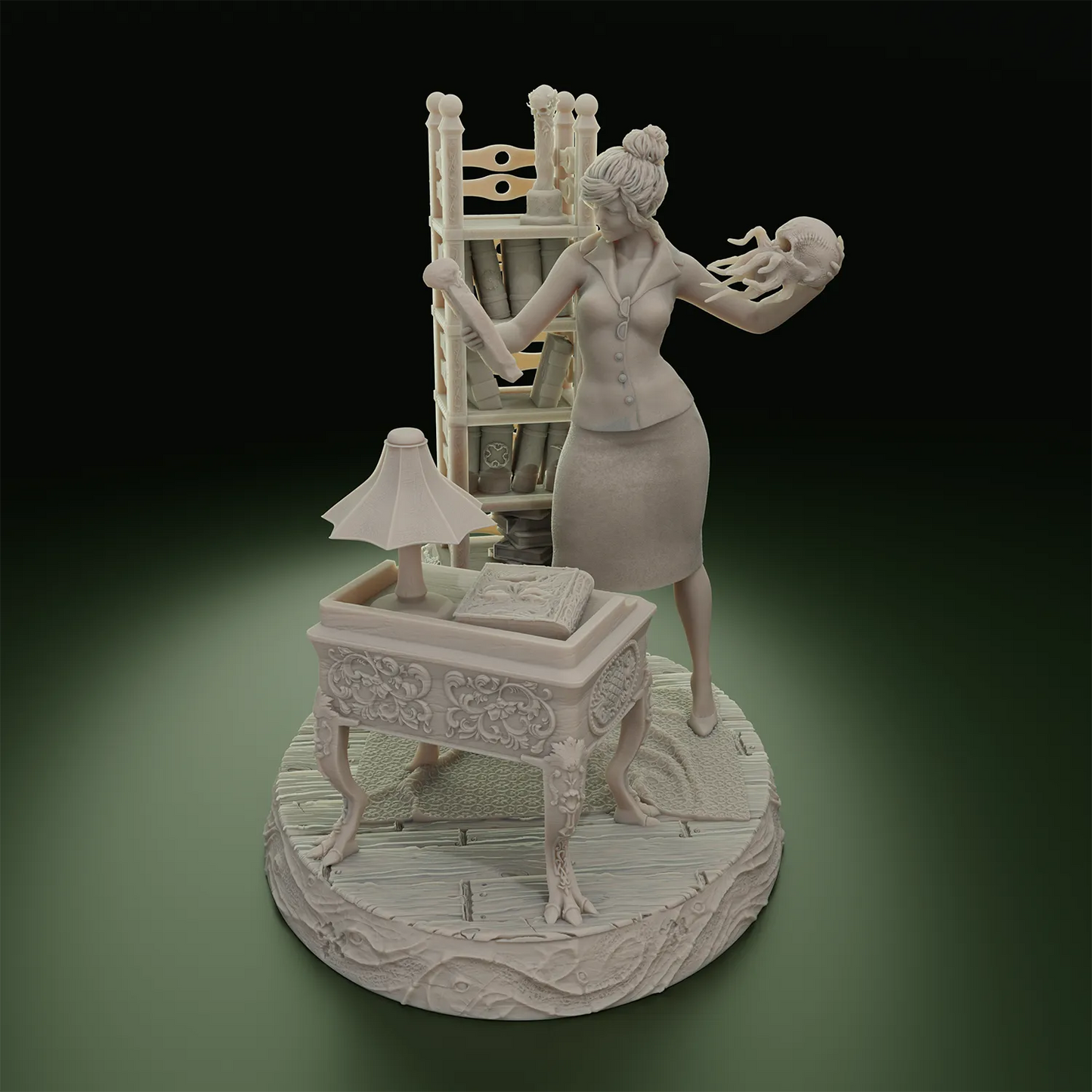 Cthulhu Girls - Topsfield Horror - Mona Lozetti - 32/75mm DnD/TTRPG Figure/Miniature