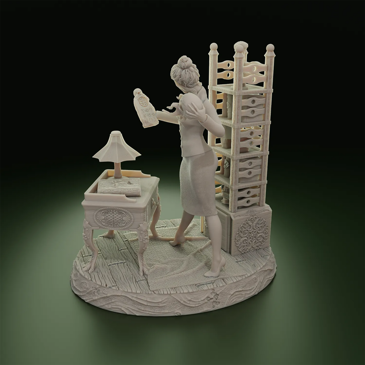 Cthulhu Girls - Topsfield Horror - Mona Lozetti - 32/75mm DnD/TTRPG Figure/Miniature