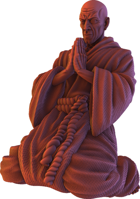 Forged Path - Willowbrook Village - Monk - DnD/TTRPG Figure/Miniature