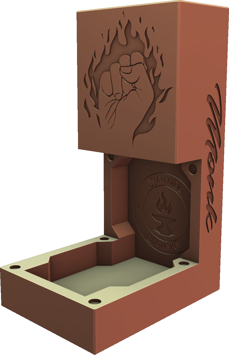 Wayfarers Workshop - Monk Dice Tower #2 - DnD/TTRPG/Roleplaying/Wargames