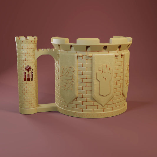 Jacob & Kira - Can-Holding Dice Towers - Monk - DnD/TTRPG/Roleplaying/Wargames